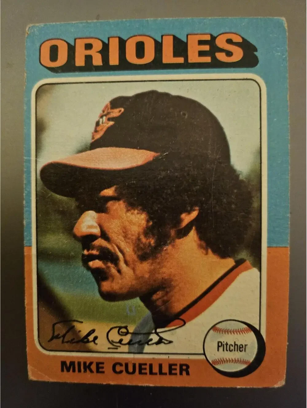 1975 Topps Baseball Card #410 Mike Cuellar - Baltimore Orioles